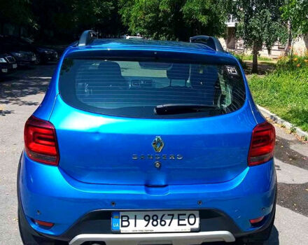 Синій Рено Сандеро, об'ємом двигуна 1.5 л та пробігом 52 тис. км за 12000 $, фото 2 на Automoto.ua