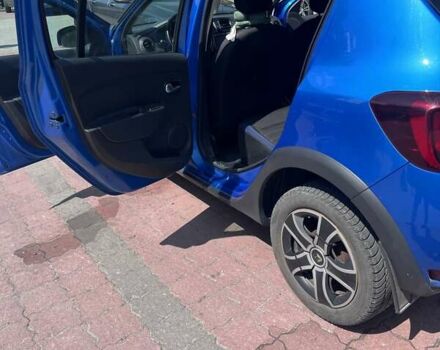 Синий Рено Сандеро, объемом двигателя 0.9 л и пробегом 104 тыс. км за 11111 $, фото 9 на Automoto.ua