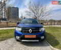 Синий Рено Сандеро, объемом двигателя 0.9 л и пробегом 166 тыс. км за 9999 $, фото 1 на Automoto.ua