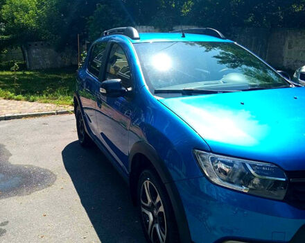 Синій Рено Сандеро, об'ємом двигуна 1.5 л та пробігом 52 тис. км за 12000 $, фото 7 на Automoto.ua