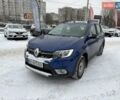 Синий Рено Сандеро, объемом двигателя 0.9 л и пробегом 20 тыс. км за 11900 $, фото 1 на Automoto.ua