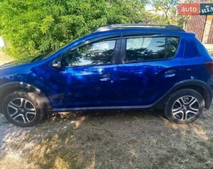 Синий Рено Сандеро, объемом двигателя 1.46 л и пробегом 41 тыс. км за 12300 $, фото 3 на Automoto.ua