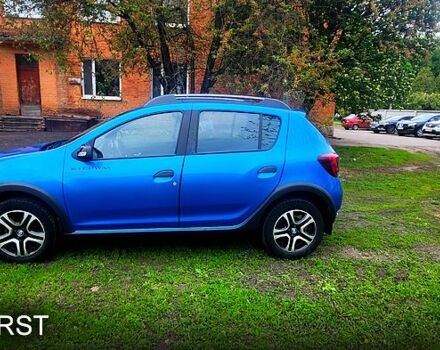 Синий Рено Сандеро, объемом двигателя 0.9 л и пробегом 35 тыс. км за 11000 $, фото 6 на Automoto.ua