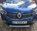 Синий Рено Сандеро, объемом двигателя 0.9 л и пробегом 43 тыс. км за 10700 $, фото 1 на Automoto.ua