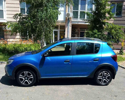 Синій Рено Сандеро, об'ємом двигуна 1.5 л та пробігом 52 тис. км за 12000 $, фото 3 на Automoto.ua