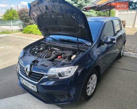 Синий Рено Сандеро, объемом двигателя 1 л и пробегом 46 тыс. км за 9490 $, фото 6 на Automoto.ua