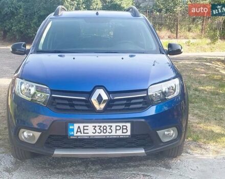 Синий Рено Сандеро, объемом двигателя 1.46 л и пробегом 41 тыс. км за 12300 $, фото 2 на Automoto.ua