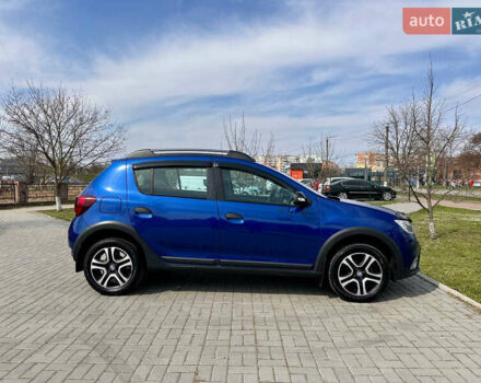 Синий Рено Сандеро, объемом двигателя 0.9 л и пробегом 166 тыс. км за 9999 $, фото 3 на Automoto.ua