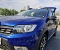 Синий Рено Сандеро, объемом двигателя 0.9 л и пробегом 53 тыс. км за 12000 $, фото 2 на Automoto.ua