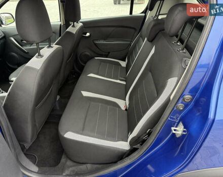 Синий Рено Сандеро, объемом двигателя 0.9 л и пробегом 17 тыс. км за 9999 $, фото 16 на Automoto.ua