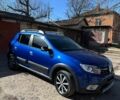 Синий Рено Сандеро, объемом двигателя 0.9 л и пробегом 75 тыс. км за 10700 $, фото 1 на Automoto.ua
