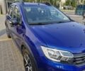 Синий Рено Сандеро, объемом двигателя 0.9 л и пробегом 53 тыс. км за 12000 $, фото 9 на Automoto.ua