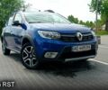 Синий Рено Сандеро, объемом двигателя 0.9 л и пробегом 78 тыс. км за 11000 $, фото 1 на Automoto.ua