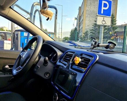 Синий Рено Сандеро, объемом двигателя 0.9 л и пробегом 58 тыс. км за 12000 $, фото 9 на Automoto.ua