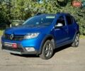 Синий Рено Сандеро, объемом двигателя 1.5 л и пробегом 56 тыс. км за 13190 $, фото 1 на Automoto.ua