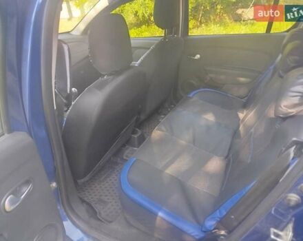 Синий Рено Сандеро, объемом двигателя 1.46 л и пробегом 41 тыс. км за 12300 $, фото 10 на Automoto.ua