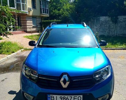 Синій Рено Сандеро, об'ємом двигуна 1.5 л та пробігом 52 тис. км за 12000 $, фото 5 на Automoto.ua