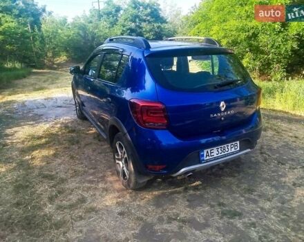Синий Рено Сандеро, объемом двигателя 1.46 л и пробегом 41 тыс. км за 12300 $, фото 4 на Automoto.ua