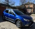 Синій Рено Сандеро, об'ємом двигуна 0.9 л та пробігом 73 тис. км за 10700 $, фото 1 на Automoto.ua