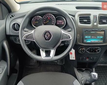 Синий Рено Сандеро, объемом двигателя 0.9 л и пробегом 48 тыс. км за 11282 $, фото 8 на Automoto.ua