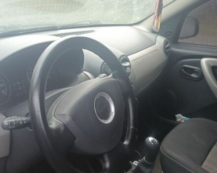 Синий Рено Сандеро, объемом двигателя 1.1 л и пробегом 200 тыс. км за 3500 $, фото 4 на Automoto.ua