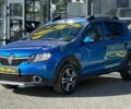 Синий Рено Сандеро, объемом двигателя 1.5 л и пробегом 188 тыс. км за 7900 $, фото 2 на Automoto.ua