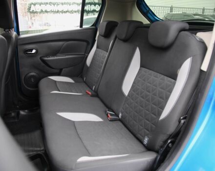 Синий Рено Сандеро, объемом двигателя 1.5 л и пробегом 92 тыс. км за 9800 $, фото 6 на Automoto.ua