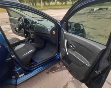 Синий Рено Сандеро, объемом двигателя 1.5 л и пробегом 180 тыс. км за 8300 $, фото 18 на Automoto.ua