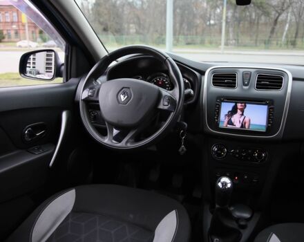 Синий Рено Сандеро, объемом двигателя 1.5 л и пробегом 92 тыс. км за 9800 $, фото 9 на Automoto.ua