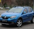 Синий Рено Сандеро, объемом двигателя 1.5 л и пробегом 92 тыс. км за 9800 $, фото 1 на Automoto.ua