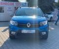 Рено Сандеро 2017 в Кривом Роге на Automoto.ua Синий Рено Сандеро, объемом двигателя 0.9 л и пробегом 81 тыс. км за 9500 $, фото 1 на Automoto.ua