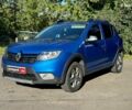 Синий Рено Сандеро, объемом двигателя 1.5 л и пробегом 56 тыс. км за 13140 $, фото 1 на Automoto.ua