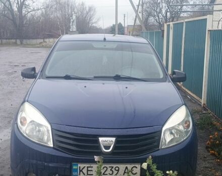 Синій Рено Сандеро, об'ємом двигуна 1.1 л та пробігом 200 тис. км за 3500 $, фото 1 на Automoto.ua