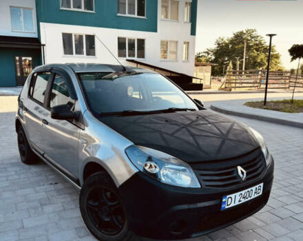 Синий Рено Сандеро, объемом двигателя 1.4 л и пробегом 165 тыс. км за 4200 $, фото 1 на Automoto.ua