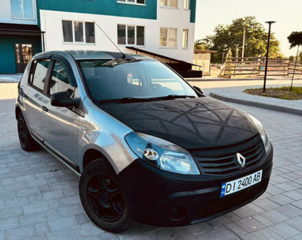 Синий Рено Сандеро, объемом двигателя 1.39 л и пробегом 159 тыс. км за 4100 $, фото 1 на Automoto.ua