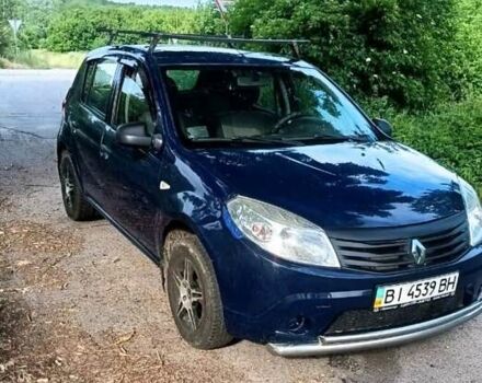 Синій Рено Сандеро, об'ємом двигуна 1.39 л та пробігом 279 тис. км за 3550 $, фото 1 на Automoto.ua