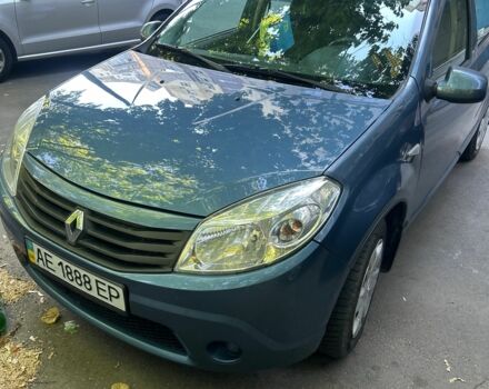 Синій Рено Сандеро, об'ємом двигуна 1.6 л та пробігом 264 тис. км за 5300 $, фото 1 на Automoto.ua