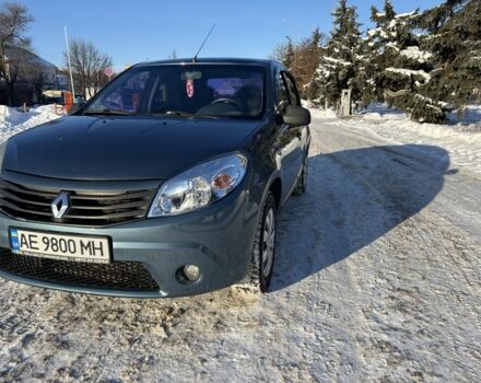 Синій Рено Сандеро, об'ємом двигуна 1.6 л та пробігом 160 тис. км за 5500 $, фото 1 на Automoto.ua