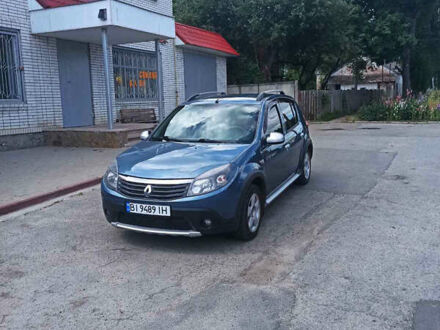 Синій Рено Сандеро, об'ємом двигуна 1.6 л та пробігом 175 тис. км за 7400 $, фото 1 на Automoto.ua