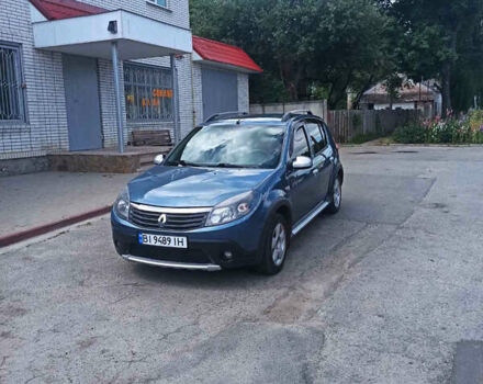Синій Рено Сандеро, об'ємом двигуна 1.6 л та пробігом 175 тис. км за 7400 $, фото 1 на Automoto.ua