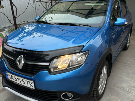 Синій Рено Сандеро, об'ємом двигуна 1.46 л та пробігом 222 тис. км за 8600 $, фото 1 на Automoto.ua