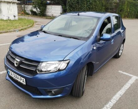 Синий Рено Сандеро, объемом двигателя 1.1 л и пробегом 68 тыс. км за 7000 $, фото 1 на Automoto.ua