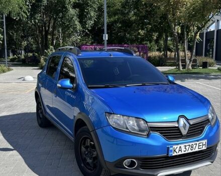 Синій Рено Сандеро, об'ємом двигуна 1.5 л та пробігом 256 тис. км за 6400 $, фото 1 на Automoto.ua