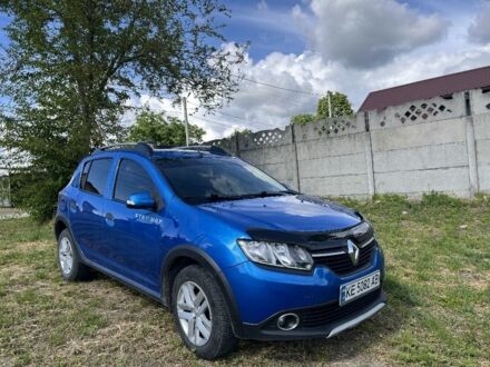 Синій Рено Сандеро, об'ємом двигуна 1.5 л та пробігом 172 тис. км за 7400 $, фото 1 на Automoto.ua