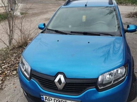 Синий Рено Сандеро, объемом двигателя 1.46 л и пробегом 280 тыс. км за 6700 $, фото 1 на Automoto.ua