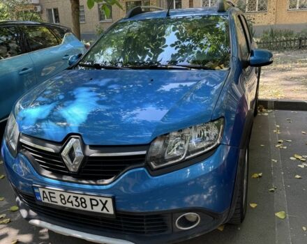 Синий Рено Сандеро, объемом двигателя 1.5 л и пробегом 175 тыс. км за 7700 $, фото 1 на Automoto.ua