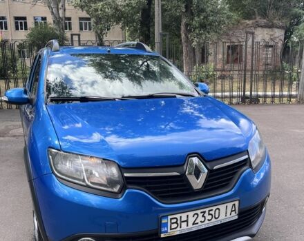 Синій Рено Сандеро, об'ємом двигуна 1.5 л та пробігом 150 тис. км за 6274 $, фото 1 на Automoto.ua
