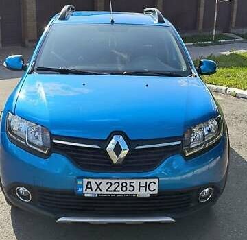 Синій Рено Сандеро, об'ємом двигуна 1.46 л та пробігом 113 тис. км за 7700 $, фото 1 на Automoto.ua