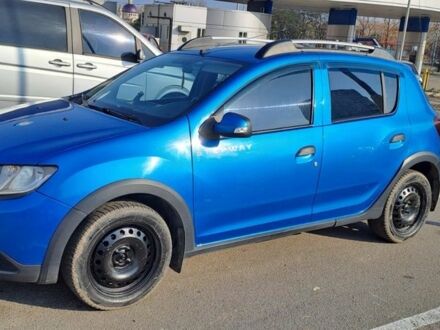 Синій Рено Сандеро, об'ємом двигуна 1.5 л та пробігом 210 тис. км за 6500 $, фото 1 на Automoto.ua