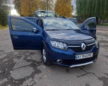 Синій Рено Сандеро, об'ємом двигуна 1.5 л та пробігом 180 тис. км за 8300 $, фото 1 на Automoto.ua